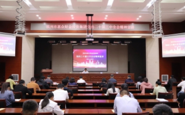 惠眾財(cái)金集團(tuán)開(kāi)展黨的二十屆三中全會(huì)精神宣講