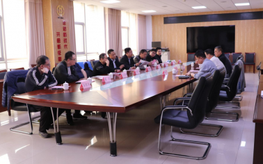 濱州市發(fā)改委黨組副書記、市發(fā)展改革服務(wù)中心主任李解放一行到惠眾財金集團調(diào)研