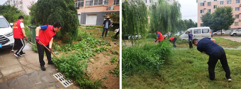 無私奉獻美化環(huán)境，大愛企業(yè)溫暖民心(圖1)