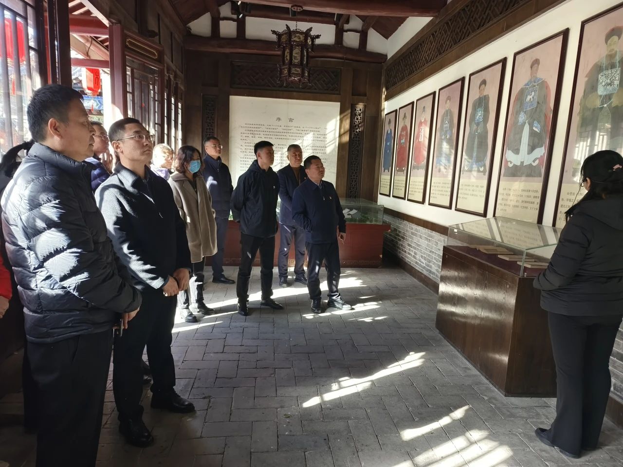 惠眾財金集團赴杜受田故居開展廉政警示教育(圖3) 惠眾財金集團赴杜受田故居開展廉政警示教育(圖3)